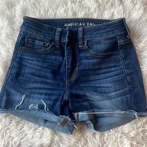 Dark wash American Eagle Shorts